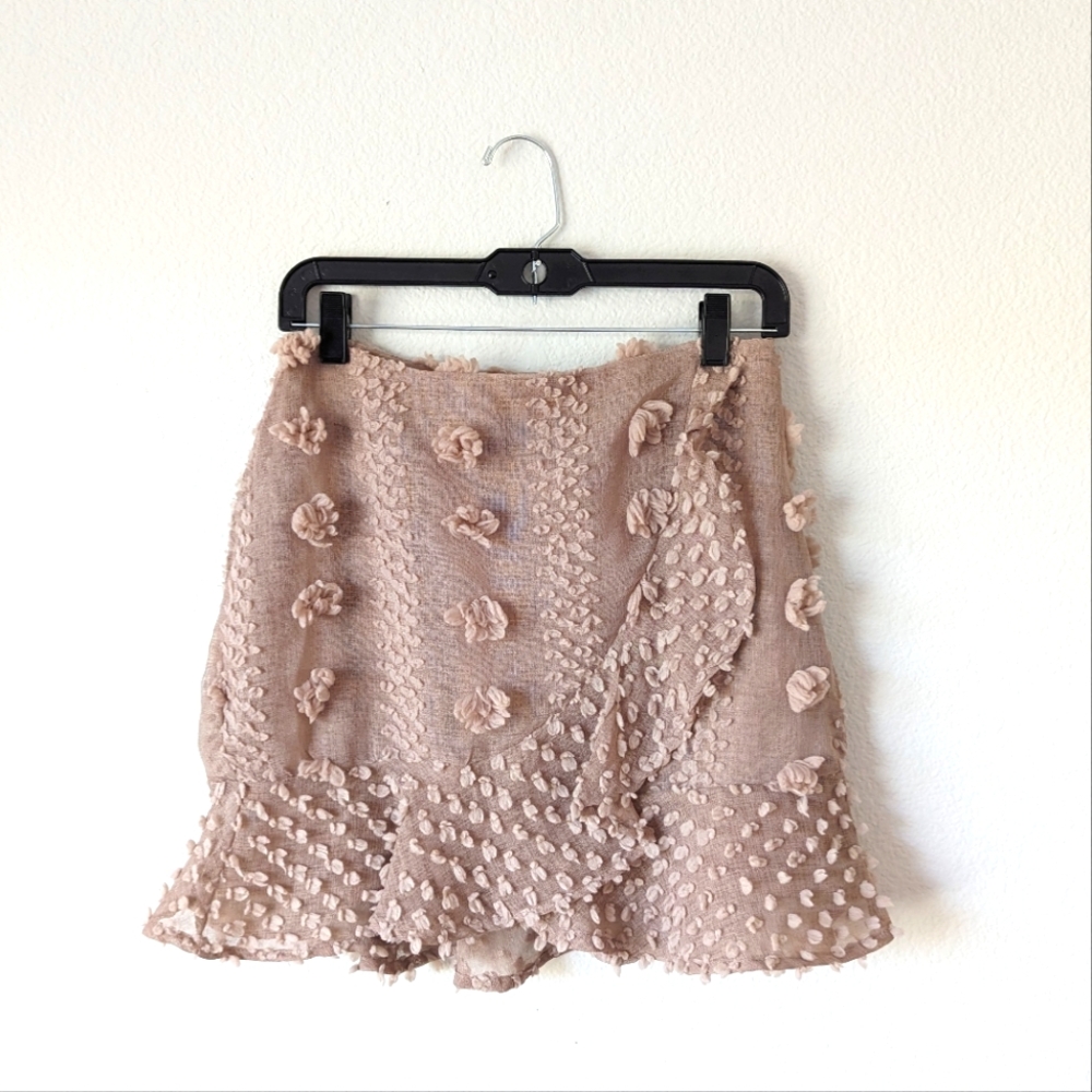 &merci ruffled mini skirt - Picture 1 of 7